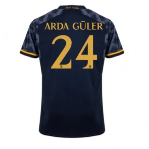 Real Madrid Arda Guler #24 Koszulka Wyjazdowych 2023-24 Krótki Rękaw